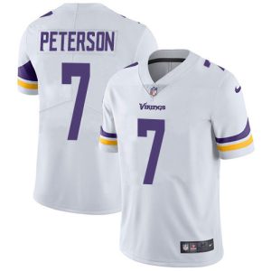 Superior Vikings #7 Patrick Peterson White Youth Stitched NFL Vapor Untouchable Limited Jersey