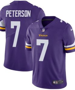 Premium Vikings #7 Patrick Peterson Purple Team Color Youth Stitched NFL Vapor Untouchable Limited Jersey