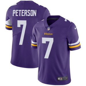 Premium Vikings #7 Patrick Peterson Purple Team Color Youth Stitched NFL Vapor Untouchable Limited Jersey