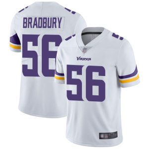 Outstanding Vikings #56 Garrett Bradbury White Youth Stitched NFL Vapor Untouchable Limited Jersey