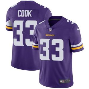 Gorgeous Vikings #33 Dalvin Cook Purple Team Color Youth Stitched NFL Vapor Untouchable Limited Jersey