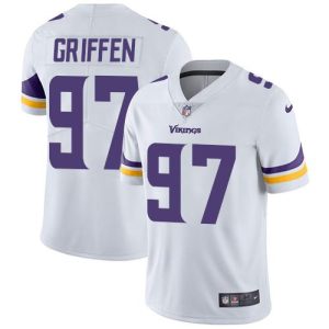 Exquisite Vikings #97 Everson Griffen White Youth Stitched NFL Vapor Untouchable Limited Jersey