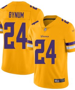 High quality Vikings #24 Camryn Bynum Gold Youth Stitched NFL Limited Inverted Legend Jersey