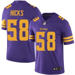 Superb Vikings #58 Jordan Addison Purple Youth Stitched NFL Limited Rush Jersey