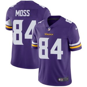 Exquisite Vikings #84 Randy Moss Purple Team Color Youth Stitched NFL Vapor Untouchable Limited Jersey