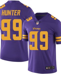 Gorgeous Vikings #99 Danielle Hunter Purple Youth Stitched NFL Limited Rush Jersey