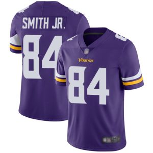 Marvelous Vikings #84 Irv Smith Jr. Purple Team Color Youth Stitched NFL Vapor Untouchable Limited Jersey