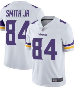 Premium Vikings #84 Irv Smith Jr. White Youth Stitched NFL Vapor Untouchable Limited Jersey