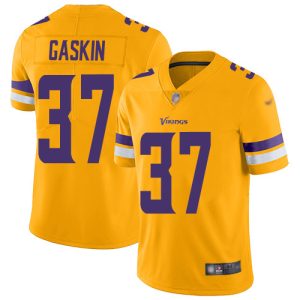 Superior Vikings #37 Myles Gaskin Gold Youth Stitched NFL Limited Inverted Legend Jersey