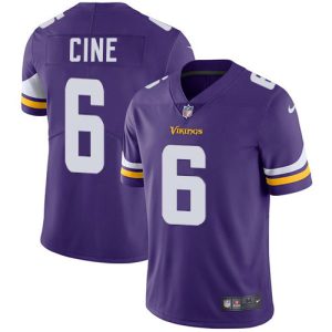 Exquisite Vikings #6 Lewis Cine Purple Team Color Youth Stitched NFL Vapor Untouchable Limited Jersey