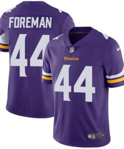 Finest Vikings #44 Chuck Foreman Purple Team Color Men's Stitched NFL Vapor Untouchable Limited Jersey