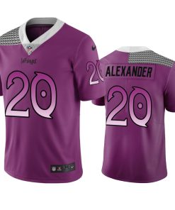 Marvelous Minnesota Vikings #20 Mackensie Alexander Purple Vapor Limited City Edition NFL Jersey
