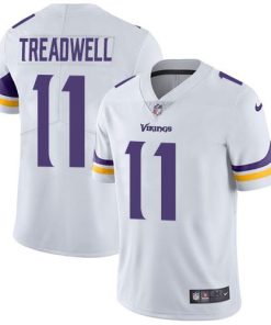 Premium Vikings #11 Laquon Treadwell White Men's Stitched NFL Vapor Untouchable Limited Jersey
