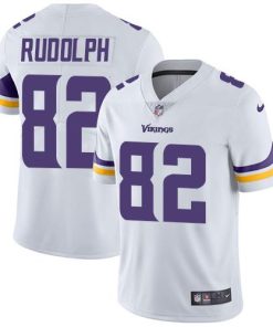 Exceptional Vikings #82 Kyle Rudolph White Men's Stitched NFL Vapor Untouchable Limited Jersey