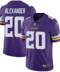 Gorgeous Vikings #20 Mackensie Alexander Purple Team Color Men's Stitched NFL Vapor Untouchable Limited Jersey