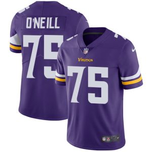 Exceptional Vikings #75 Brian O'Neill Purple Team Color Men's Stitched NFL Vapor Untouchable Limited Jersey
