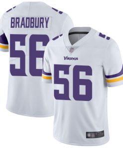 High quality Vikings #56 Garrett Bradbury White Men's Stitched NFL Vapor Untouchable Limited Jersey