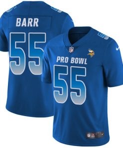 High quality Vikings #55 Anthony Barr Royal Men's Stitched NFL Limited NFC 2019 Pro Bowl Jersey