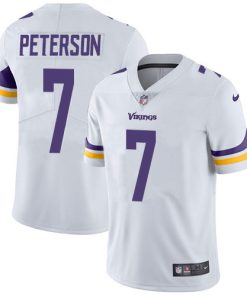 High quality Vikings #7 Patrick Peterson White Men's Stitched NFL Vapor Untouchable Limited Jersey