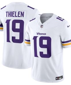 Exquisite Minnesota Vikings #19 Adam Thielen Men's White Vapor F.U.S.E. Limited Jersey